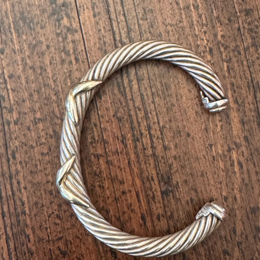 David Yurman Twisted Cuff Bracelet